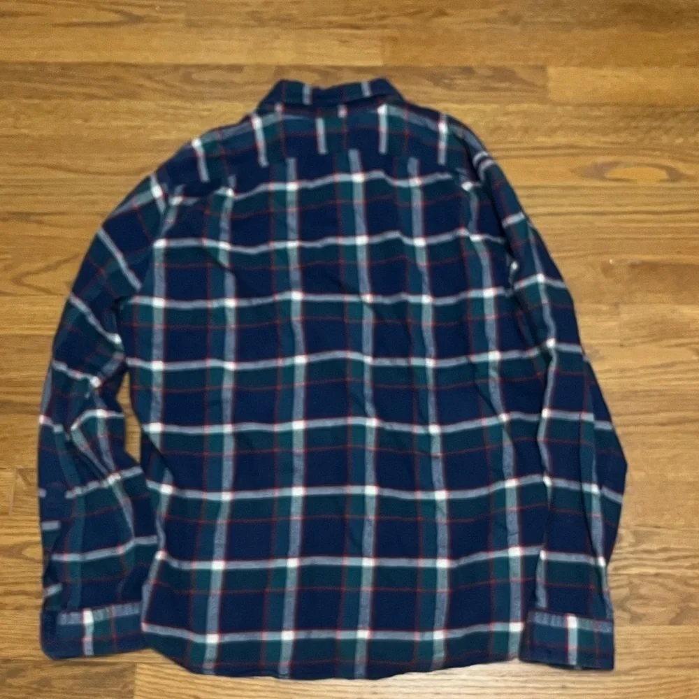 JCREW mens flannel slim Size Extra Large